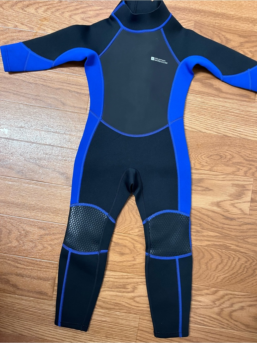 Mountain Warehouse Kids Blue & Black Full Wetsuit